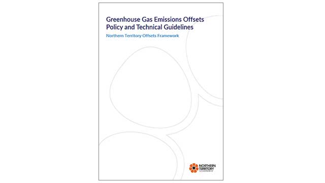 Greenhouse gas emissions offset policy and technical guidelines